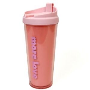 Kate Spade “More Love” Pink Tumbler